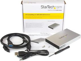 img 1 attached to 📁 Внешний жесткий диск StarTech.com eSATAp 2.5" портативный - корпус для жестких дисков/SSD с SATA III и UASP (S251SMU33EP)