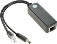 💡 uctronics active poe splitter 12v - 2.1mm dc barrel jack for ip camera, arduino, ethernet, and wireless access point - ieee 802.3af/at compliant logo