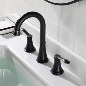 img 1 attached to Enhance Your Bathroom with the Two Handle Demeter Widespread Mounted Faucet