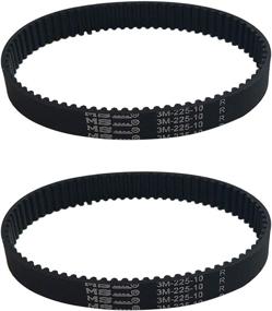 img 4 attached to 🔧 Crucial Vacuum Replacement Geared Belts for Dyson Part 911710-01, Models DC17 - 2 Pack