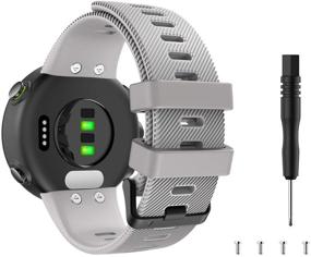 img 4 attached to MoKo Band Compatible With Garmin Forerunner 45/Forerunner 45S/Swim 2