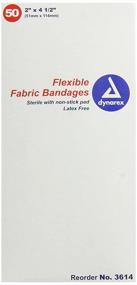 img 1 attached to Dynarex Adhesive Fabric Bandage Sterile Outdoor Recreation in Accessories