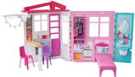 barbie doll house playset multicolor logo