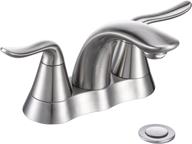 🚰 brushed nickel bathroom faucet - 4 types for lavatory логотип