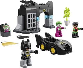 img 3 attached to 🧒 Toddlers' Imaginative LEGO Batcave with Batmobile