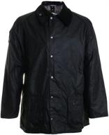мужская куртка barbour beaufort black логотип