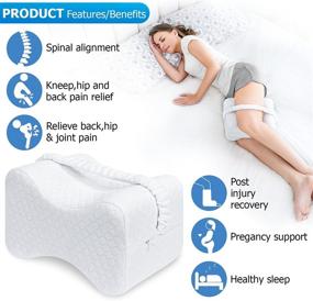 img 3 attached to Ортопедическая подушка для сна AngQi Sleepers