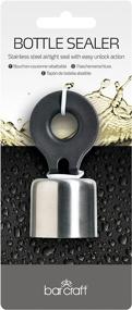 img 1 attached to 🍾 Stainless Steel Flip Top Bottle Stopper by BarCraft: The Ultimate SEO-Friendly Accessory