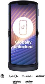 img 2 attached to 📱 Motorola Razr 5G Unlocked, Made for US, 8/256GB, 48MP Camera, 2020 Polished Graphite | Shop Now!