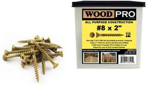 img 1 attached to 🔩 WoodPro Fasteners AP8X2 5 Construction - 800 Piece Set