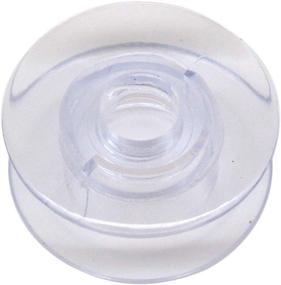 img 2 attached to 🧵 CKPSMS Brand -30 Clear Concave Bobbins #4120975-45 W/Box - Perfectly Compatible with Viking 1,1+,Husqvarna Viking 1100