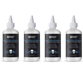 img 4 attached to 💉 4-Pack Tattoo Transfer Gel Solution (8 fl oz) - Achieve Sharp, Dark & Clean Stencils all Day Long in Tattooing Sessions with Essential Values