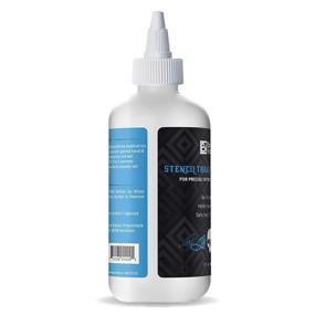 img 1 attached to 💉 4-Pack Tattoo Transfer Gel Solution (8 fl oz) - Achieve Sharp, Dark & Clean Stencils all Day Long in Tattooing Sessions with Essential Values