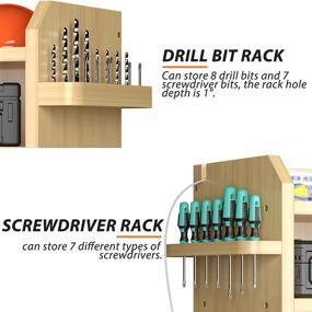 img 1 attached to HINXIETIE Organizer Charging Screwdriver Workshop