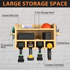 img 2 attached to HINXIETIE Organizer Charging Screwdriver Workshop