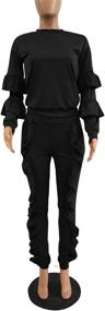 img 2 attached to Fashion Sweatsuit Tracksuit X Large US14 16 Sports & Fitness for Team Sports