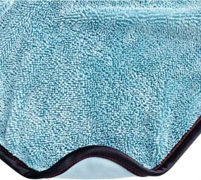 img 2 attached to 🧽 Griot's Garage 55582 PFM Dual Weave Glass Towels: Набор из 4 штук - Раствор для беспятнной уборки