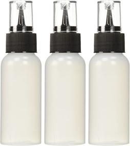 img 1 attached to Deco Art Empty Squeeze Writer Bottles - Convenient 2 Ounce Size, Pack of 3