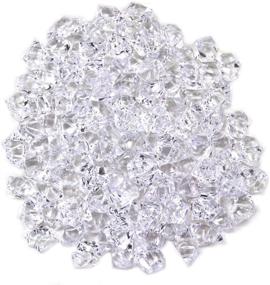 img 1 attached to 💎 Enhance Vase Fillers and Table Decor with 105-120 Pieces of High-Quality Clear Acrylic Crushed Ice Ice Rocks