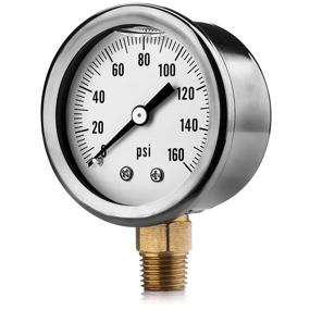 img 2 attached to 🔍 Renator M11 0504T High-Performance Oil-Filled Pressure Gauge