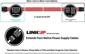 img 3 attached to 🔌 LINKUP Extension Sleeved Custom Braided Industrial Electrical and Wiring & Connecting: A Comprehensive Solution for Enhanced Performance