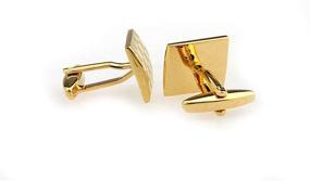 img 1 attached to Laser Engraving Cufflinks Platinum Plated