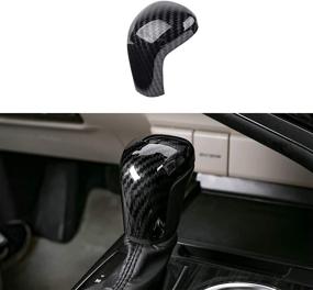 img 4 attached to Enhance Your Toyota Camry & Corolla with CKE 🚗 Auto Gear Shift Knob Cover - Carbon Fiber Grain Accessories 2018-2022