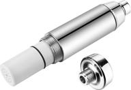 🚿 hotelspa 1125: universal high performance shower filter for overhead & handheld showers (premium chrome finish) logo