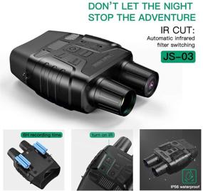 img 1 attached to 🔦 Enhance Your Night Vision with JStoon Night Vision Goggles Binoculars - Digital Infrared Technology with 32 GB Memory Card
