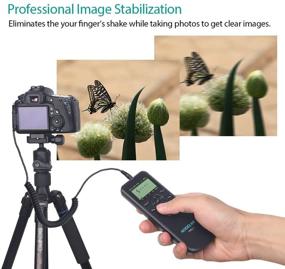 img 2 attached to 📸 AODELAN TRS-1 Shutter Release Timer Remote Control | Compatible with Panasonic DMC-FZ100, FZ150, FZ200, FZ1000, FZ2500, G1, G10, G2, G3, G5, G6, G7, G9, G8, GX8, L1, L10