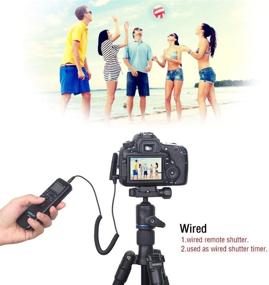 img 1 attached to 📸 AODELAN TRS-1 Shutter Release Timer Remote Control | Compatible with Panasonic DMC-FZ100, FZ150, FZ200, FZ1000, FZ2500, G1, G10, G2, G3, G5, G6, G7, G9, G8, GX8, L1, L10