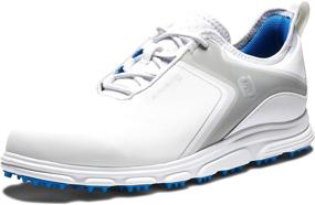 img 4 attached to Superlites White Black Men's Golf Shoes by FootJoy