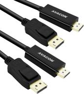 enhanced displayport gold plated adapter for industrial electrical - avacon logo