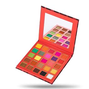 img 4 attached to 🔥 Hot Sugar: A Stunning Array of 25 Highly Pigmented Eyeshadows - Shimmer, Matte, and Glitter Pressed Eye Shadow Makeup Palette