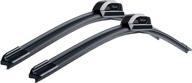 🚗 reblade windshield wipers 24-inch and 14-inch - oem quality all-season premium wiper blades for original equipment replacement i durable, stable, and quiet silicon wiper blades for your car (set of 2) logo