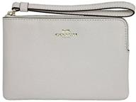 👛 crossgrain leather corner wristlet: women's handbags & wallets by coach logo