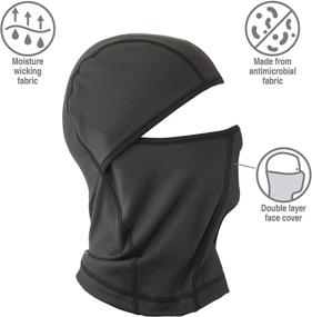 img 3 attached to 🧥 VIA by SKL Style Kid's Go Anywhere Fleece Balaclava, Black - Unbeatable Protection and Style