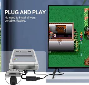 img 2 attached to 🎮 N64 HDMI Converter: Effortlessly Connect N64 Game Console to HD TV, Convert Video Signal to HDMI, Supports N64, SNES, NGC