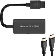 🎮 n64 hdmi converter: effortlessly connect n64 game console to hd tv, convert video signal to hdmi, supports n64, snes, ngc logo
