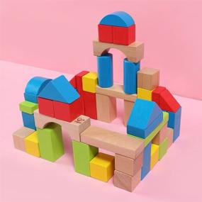 img 3 attached to 🧩 Hape Stacking Educational Toddlers: Building Skills for Little Learners