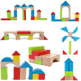 img 2 attached to 🧩 Hape Stacking Educational Toddlers: Building Skills for Little Learners