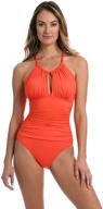 blanca standard goddess keyhole swimsuit logo