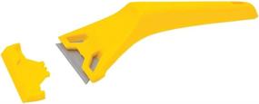 img 3 attached to Stanley 0-28-590 Window Scraper: 🪟 Efficient Yellow Tool for Easy Window Cleaning