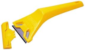 img 4 attached to Stanley 0-28-590 Window Scraper: 🪟 Efficient Yellow Tool for Easy Window Cleaning
