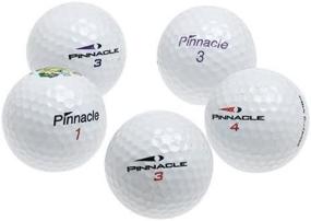 img 1 attached to 🏌️ Get the Pinnacle 48 Recycled Golf Balls in a Convenient Mesh Bag!