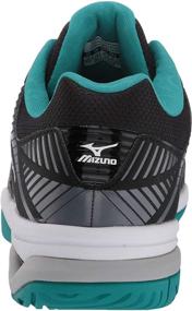 img 2 attached to 🎾 Top Performance: Mizuno Exceed Court Tennis Black Men's Shoes