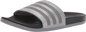 img 4 attached to Adidas Adilette Comfort Sandal: Stylish and Supportive Medium Boys' Shoes and Sandals