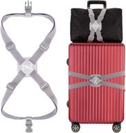 luggage suitcase adjustable applications black 001 logo