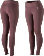 🏇 horze women's active knee patch tights: ultimate comfort and performance for equestrian activities логотип