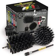 power scrubber drill brush set by useful products - replacement wire brushes for 🔧 power tools - nylon bristle grill brushes for grill grate cleaning - oven grate cleaning accessories logo